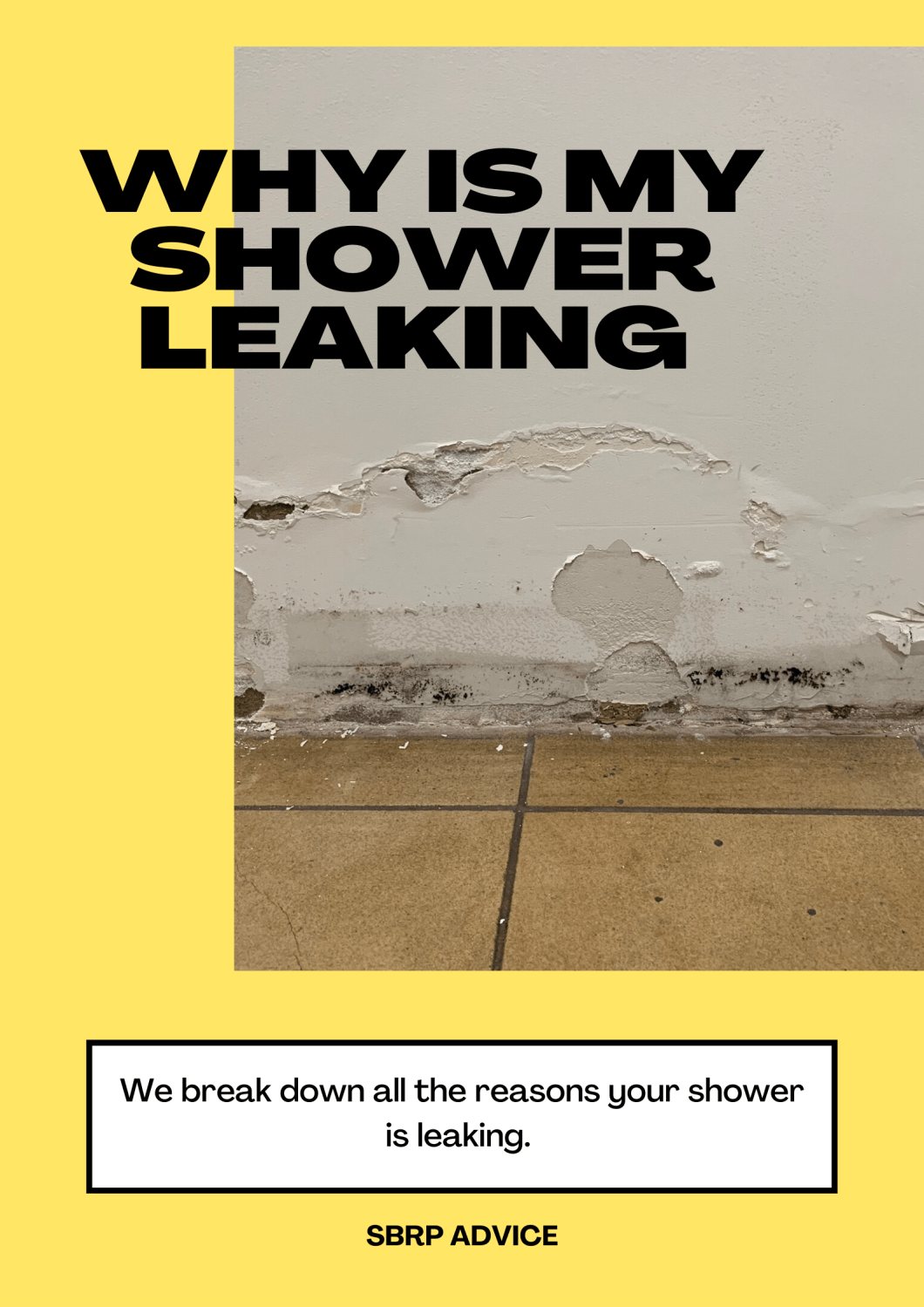 Why Is My Shower Leaking In The Bathroom Walls