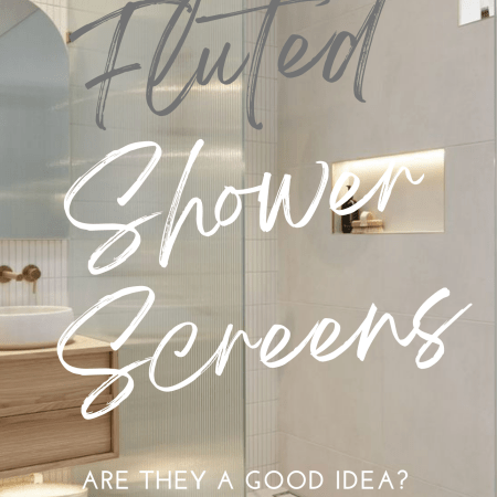 Fluted Shower Screens