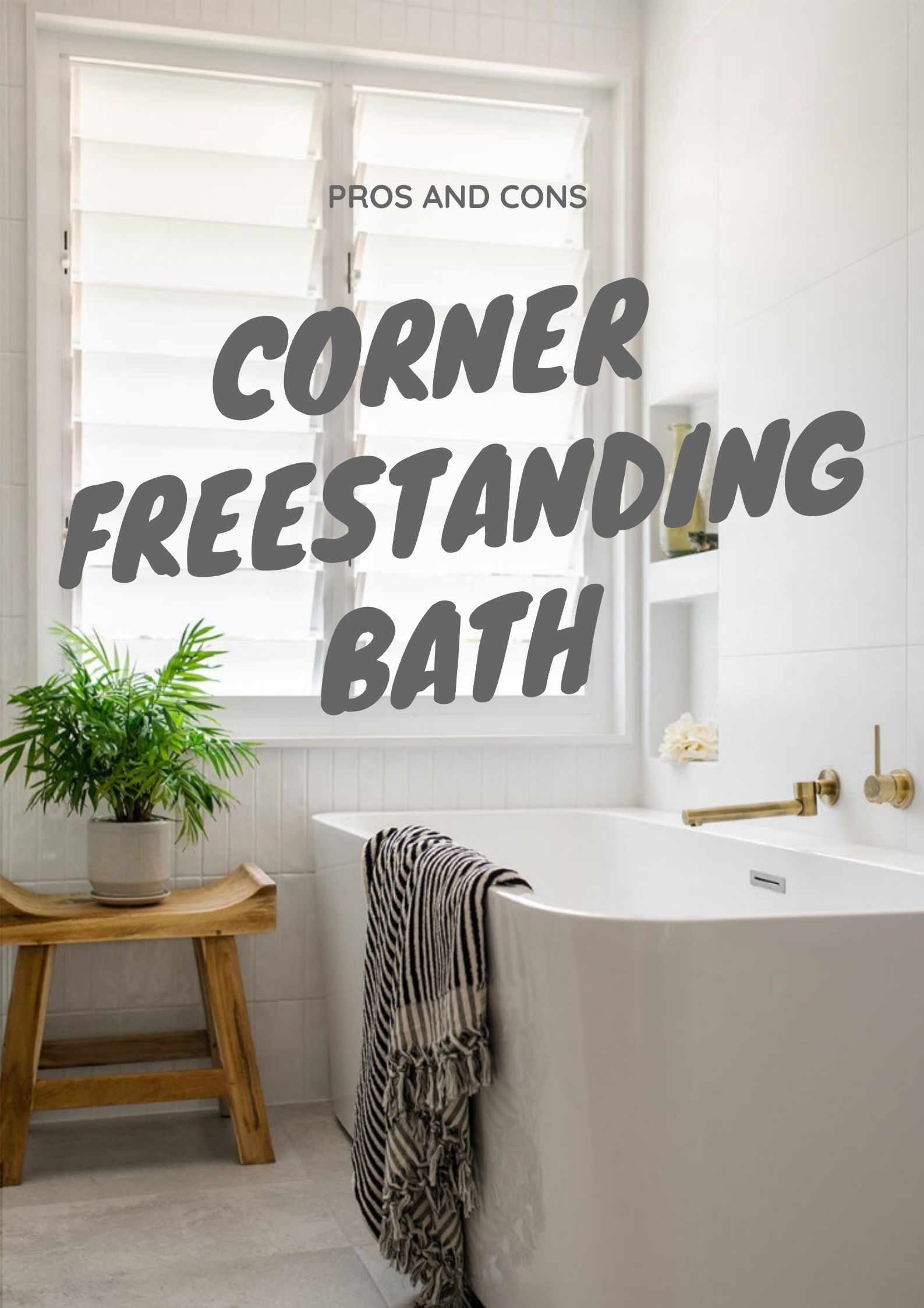 Corner Freestanding Bath
