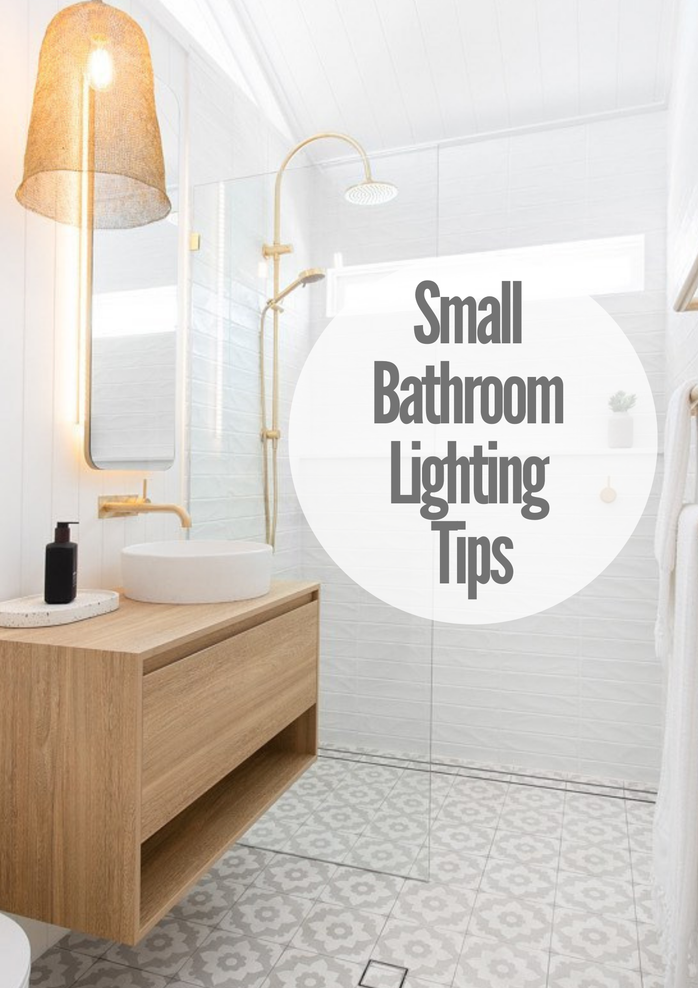 Small Bathroom Lighting Tips