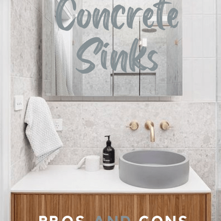 Pros and Cons Of Concrete Sinks