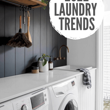 2022 Laundry Renovation Trends
