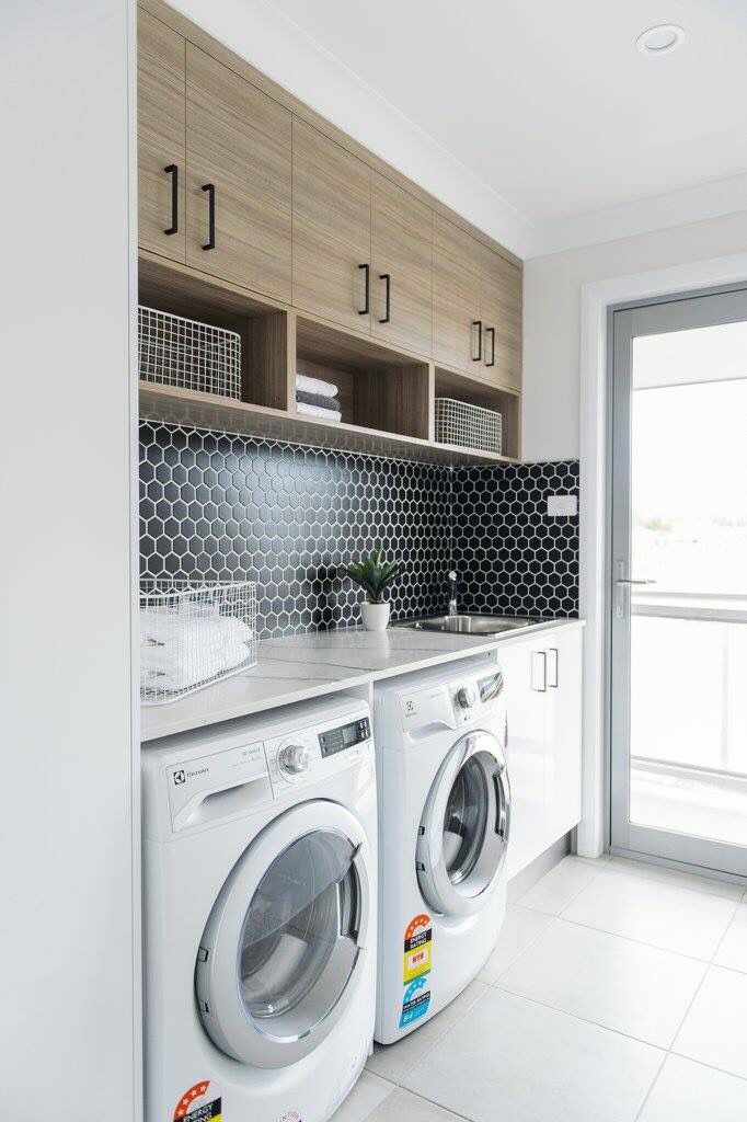 Perth Laundry Renovations - Washer Dryer Side By Side