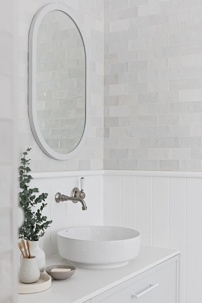 Brushed Tapware Perfect For Grey Bathrooms