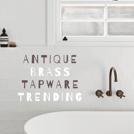 Antique Brass Tapware