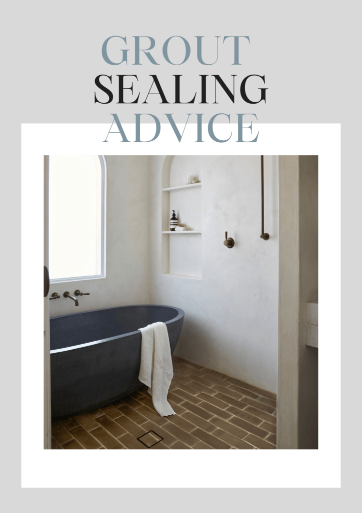 Grout Sealing Bathrooms