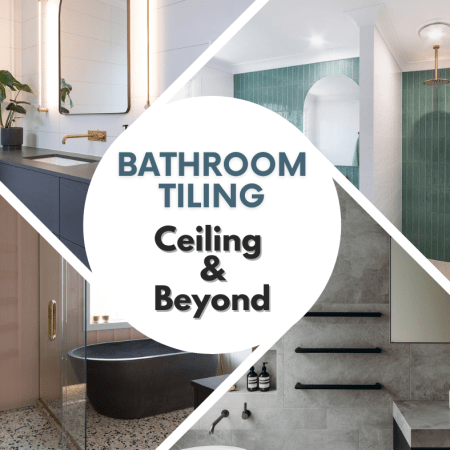 Tiling To The Bathroom Ceiling