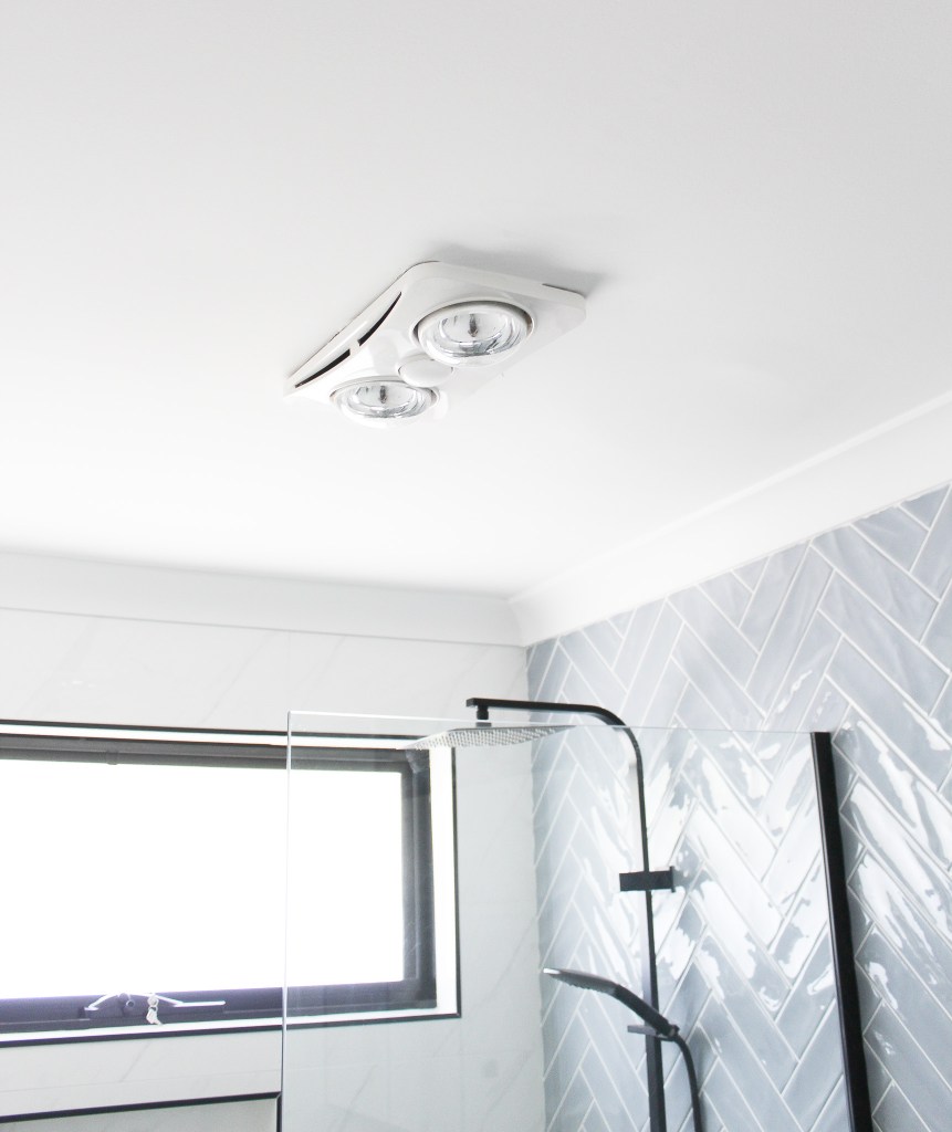 Heat Light Fan 2x Globe