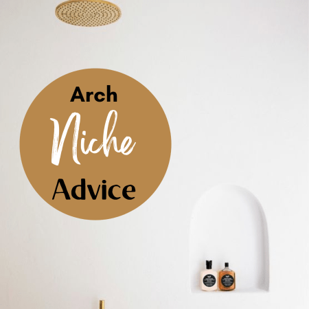 Arch Shower Niche