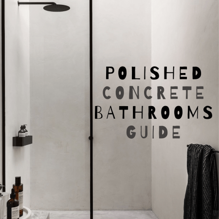 Polished Concrete Bathrooms