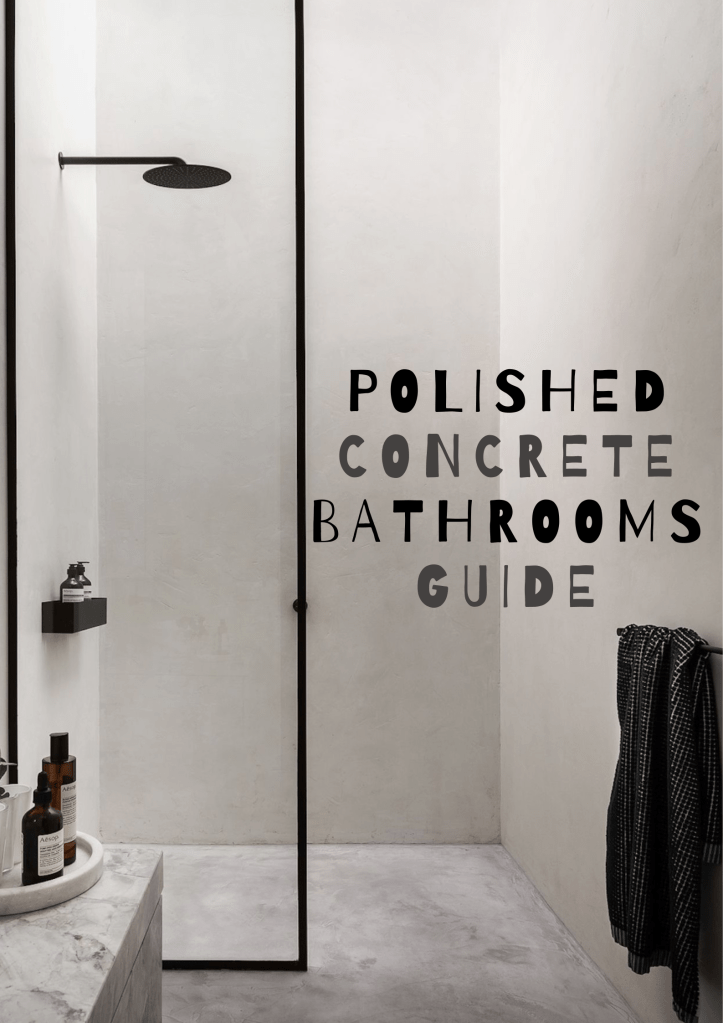 Polished Concrete Bathrooms