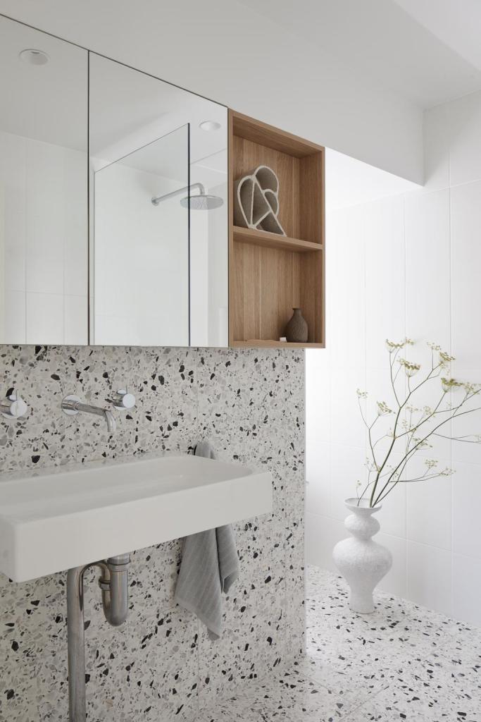 Natural Terrazzo Bathroom Tiles