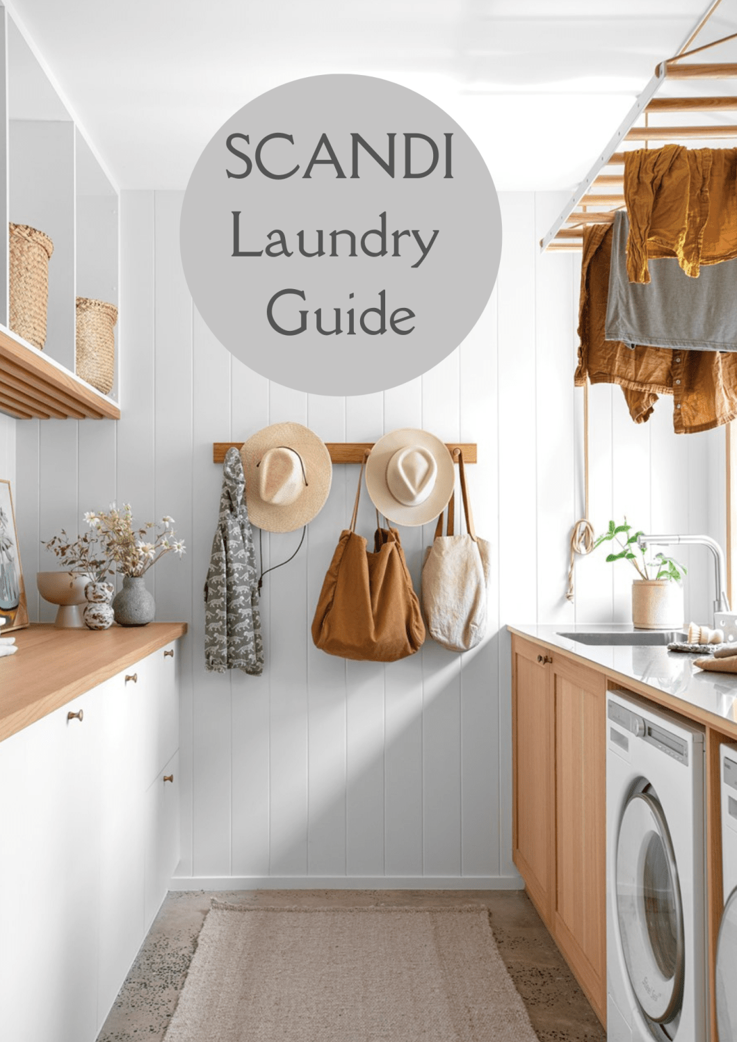 Scandi Laundry Renovation